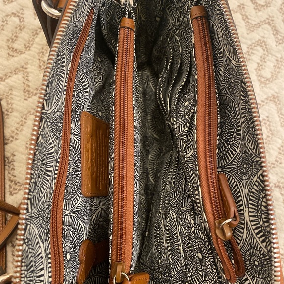 Brighton Vela Ferrera Nova Leather Crossbody Bag - Picture 5 of 6